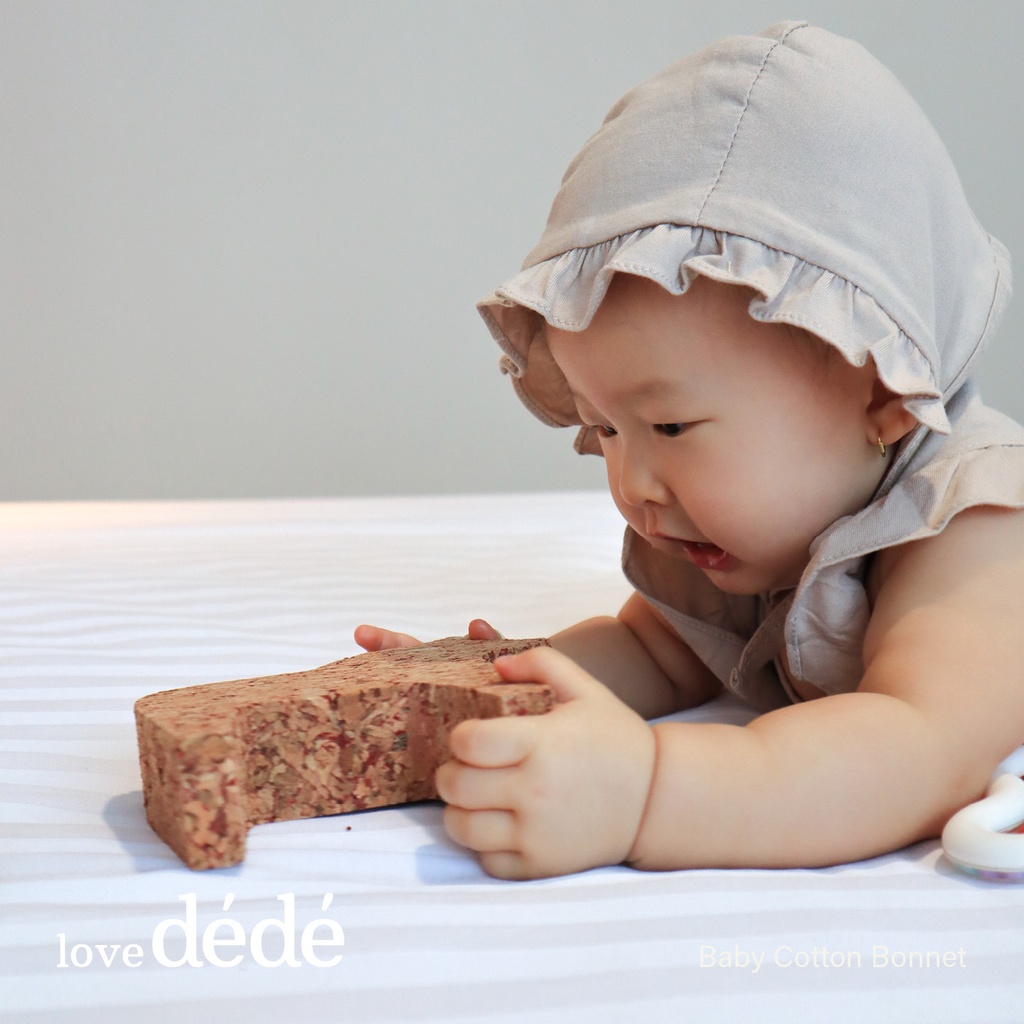 Topi Bonet Bordir Lovedede / KUPLUK BTMN TOPI Rajut Tebal kupluk bayi bayi anak