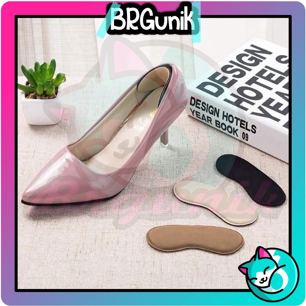 BRGUNIK Insole Sepatu Sticker Bantalan Pelindung Tumit Pad Heel Stickers R698