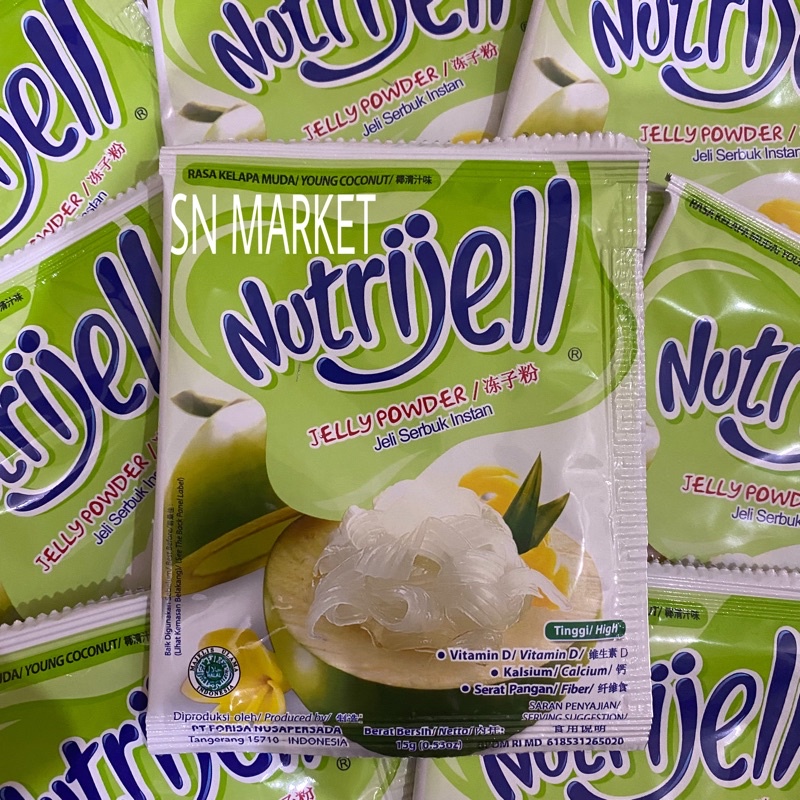 

Nutrijell Kelapa Muda 15gr Eceran