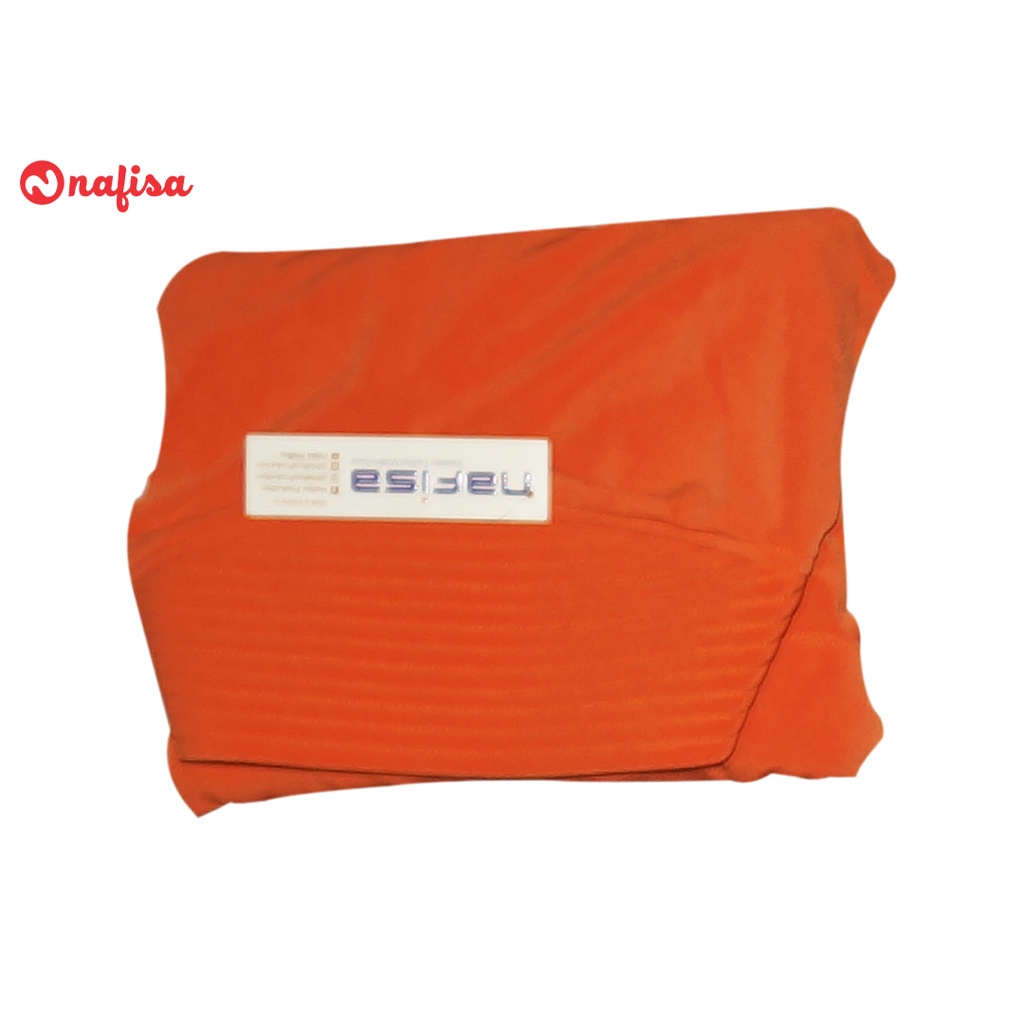 Jilbab Nafisa Harmoni/Hijab Instan/kerudung murah/Berkualitas-Red Orange