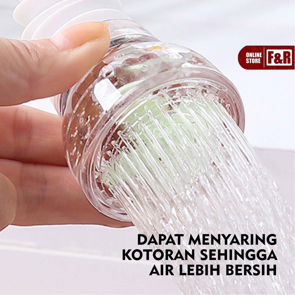 Sambungan Kran Air Fleksibel Filter Air Keran Saringan Kran Wastafel Kamar Mandi Kran Cuci Piring