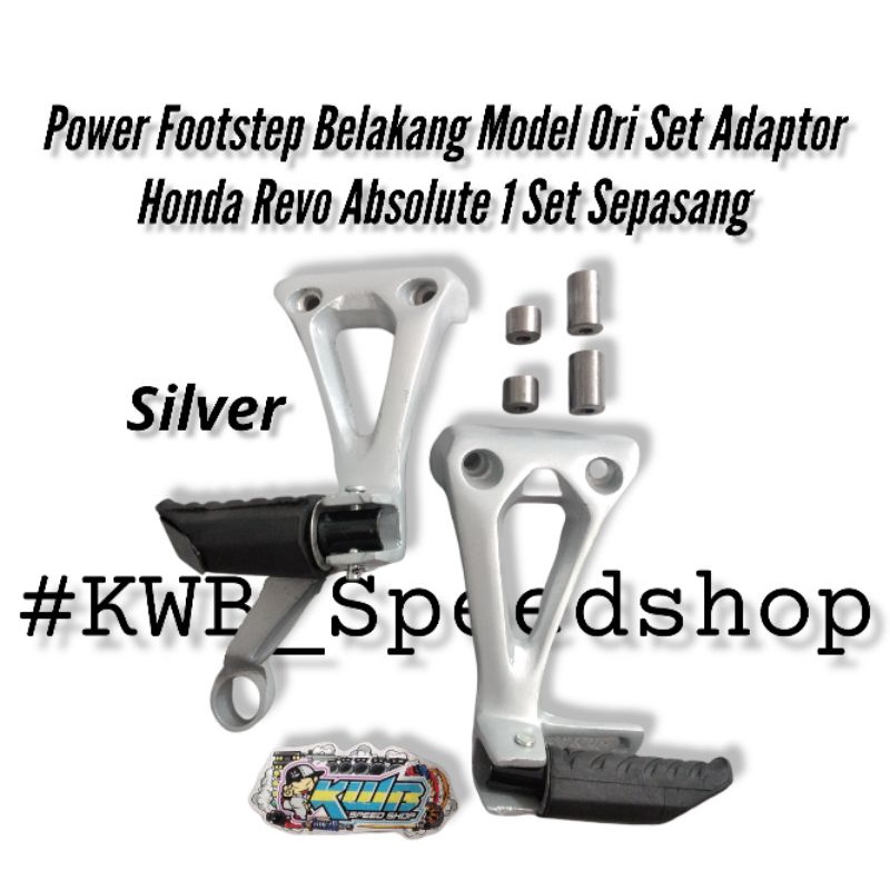 Postep footstep belakang absolute revo power footstep bostep postep revo absolute pnp CB GL MP Herex Tiger 1 set adaptor power footstep bostep poster revo sepasang