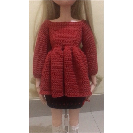 baju boneka bjd 1/3 60cm