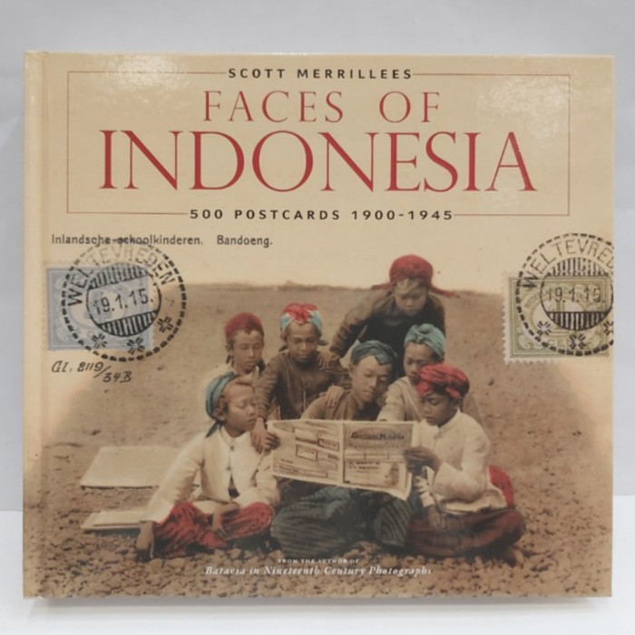 

Buku import postcard faces of indonesia