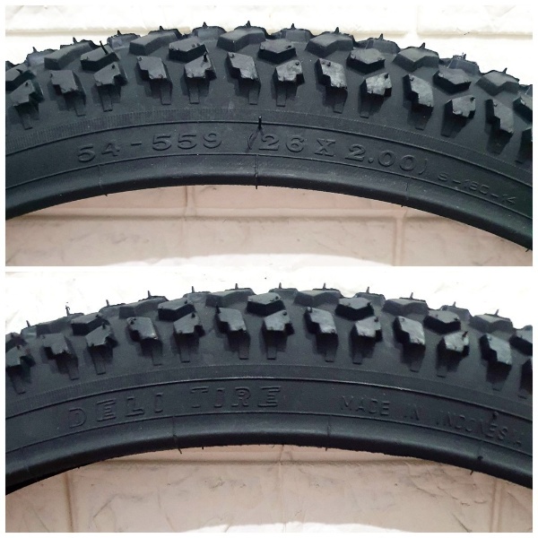 BAN LUAR SEPEDA 26X2.00 SWALLOW 26 X 200 2.00 26X200 DELI TIRE HITAM MTB FEDERAL CITY BIKE TOURING