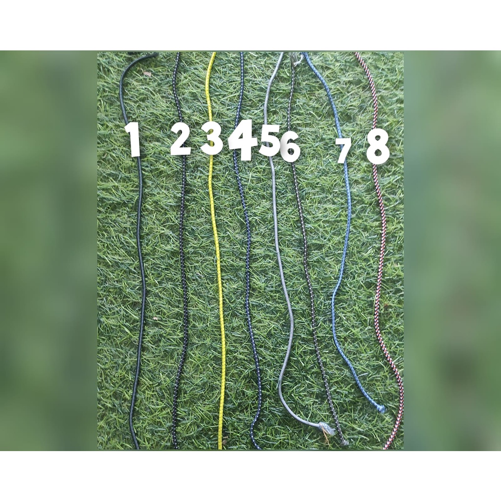 Tali frame karet elastis alloy fiber