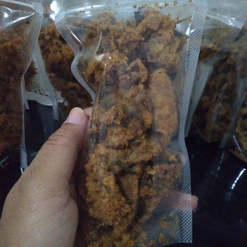 

Cemilan Kulit Ayam Crispy renyah, gurih