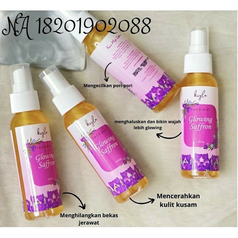 KYLE FACE MIST GLOWING SAFFRON 100ML