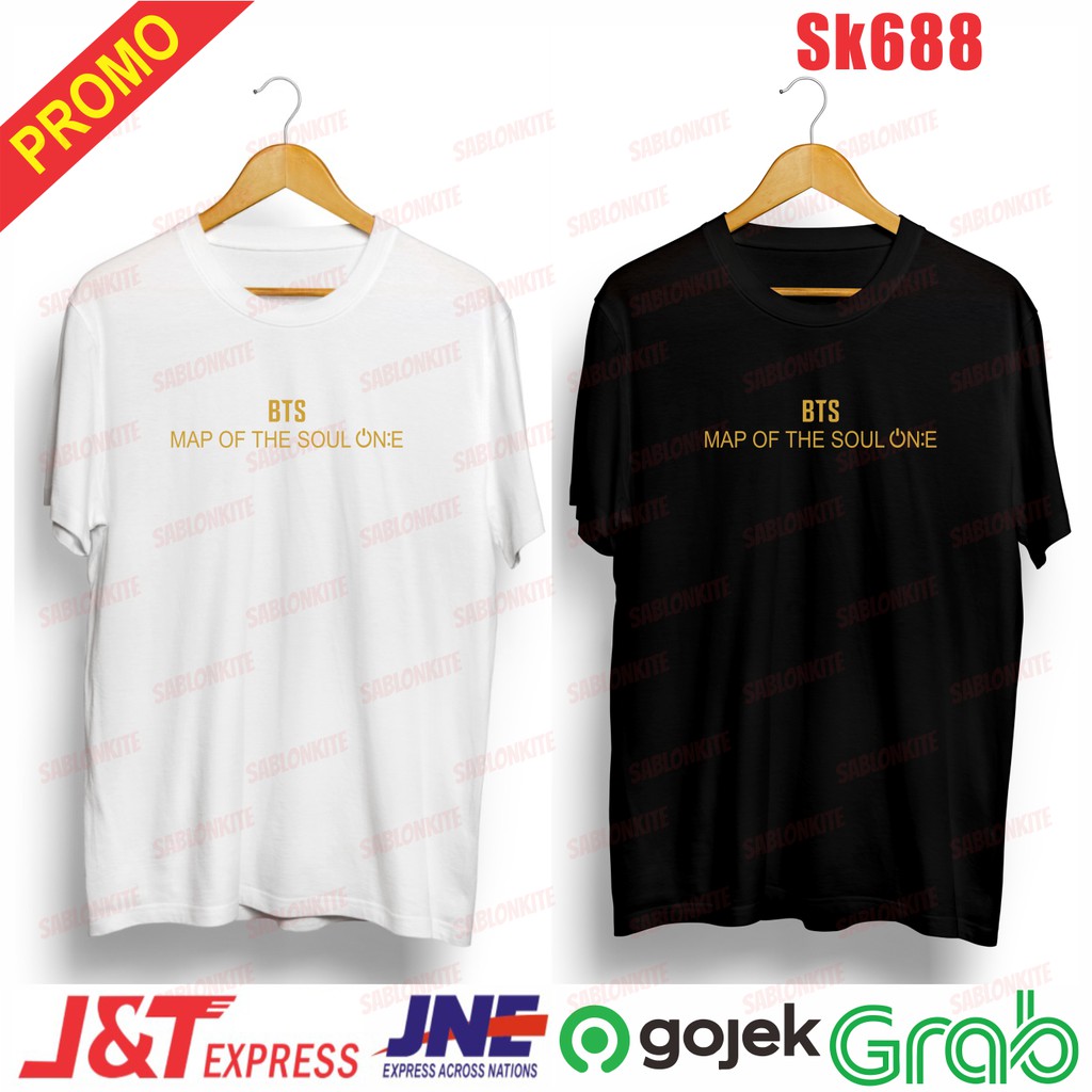 MURAH!!! KAOS KPOP MAP OF THE SOUL ON : E SK688 UNISEX COMBED 30S