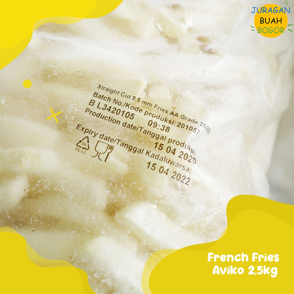 

FRENCH FRIES AVIKO 2,5KG | AVIKO FRENCH FRIES 2,5KG