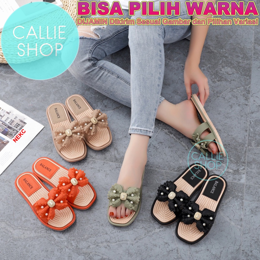 Sandal Wanita Pita Cantik Selop Jelly Balance 1209-6 MTRA4RAMI