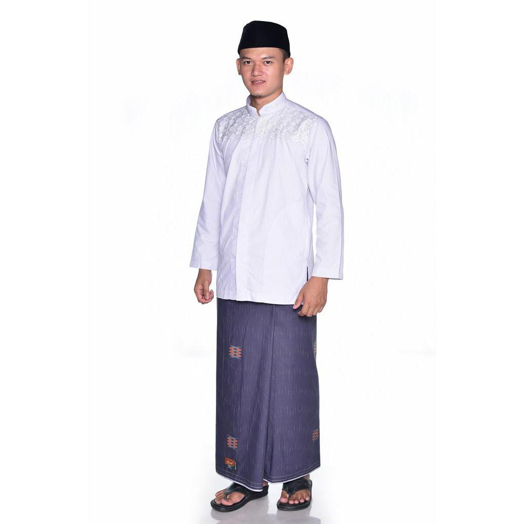 Sarung ATLAS Premium 770 Songket Hitam