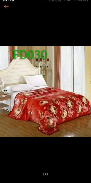 Selimut Bulu Dewasa Tebal