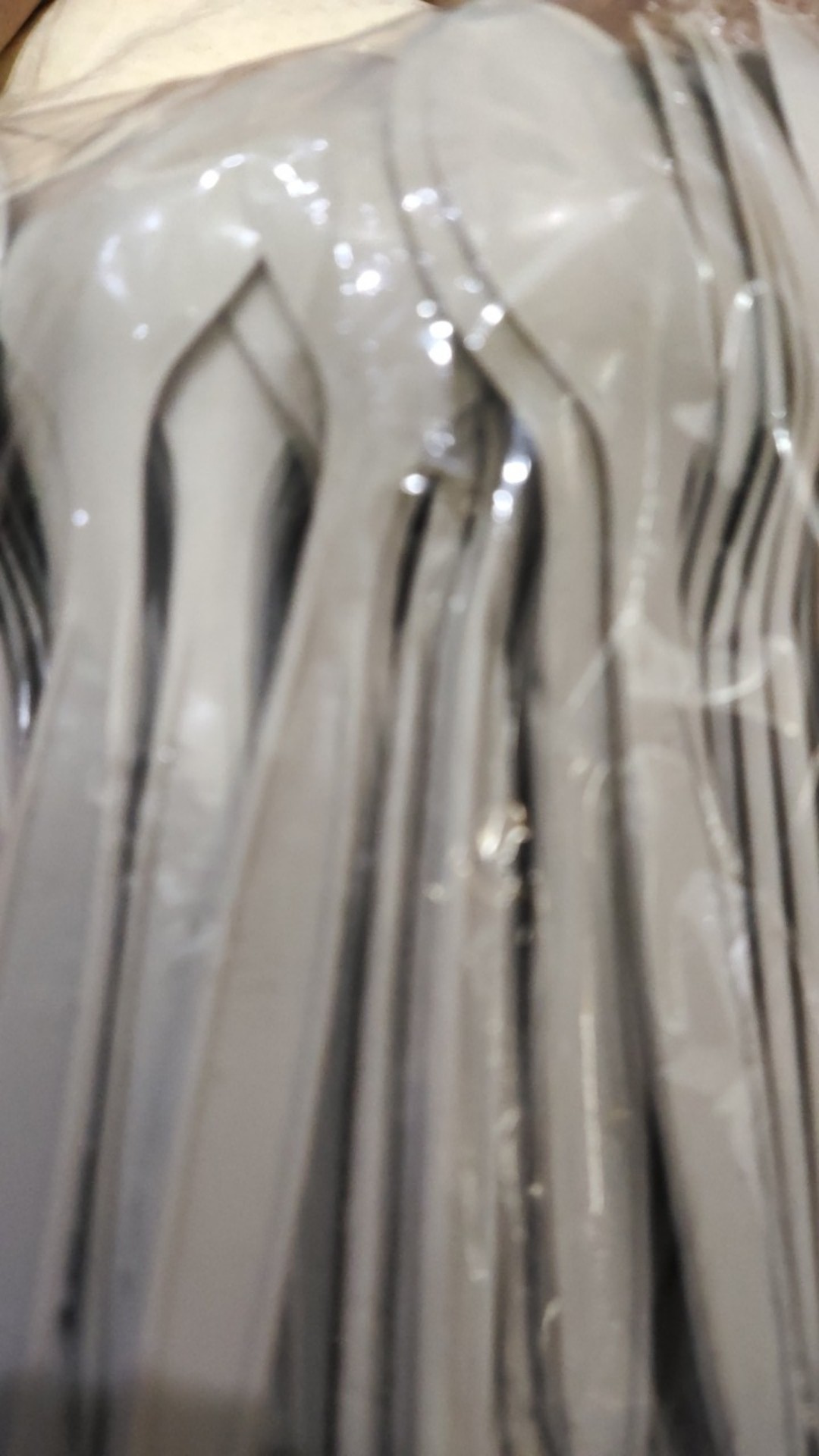 Sendok Makan Plastik Panjang Tiga Jeruk Isi 100pc