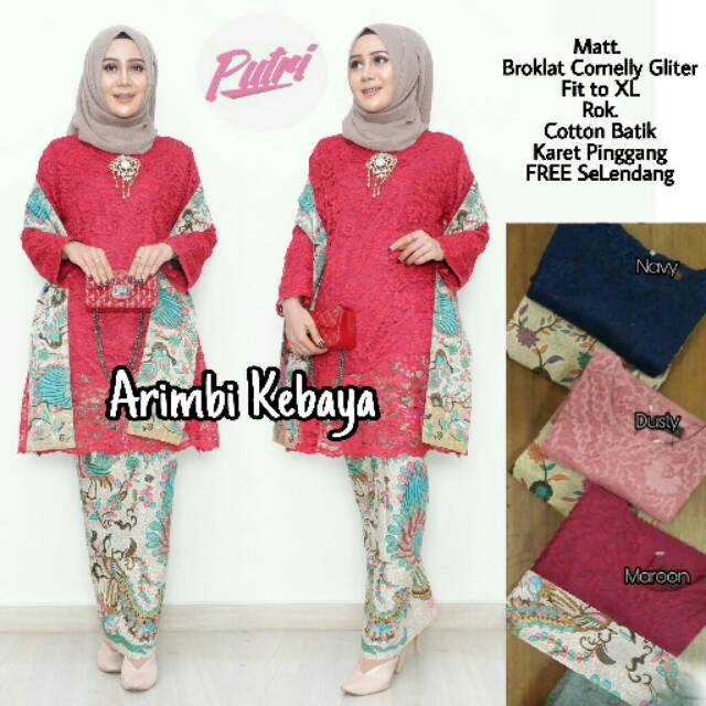 Arimbi kebaya putri