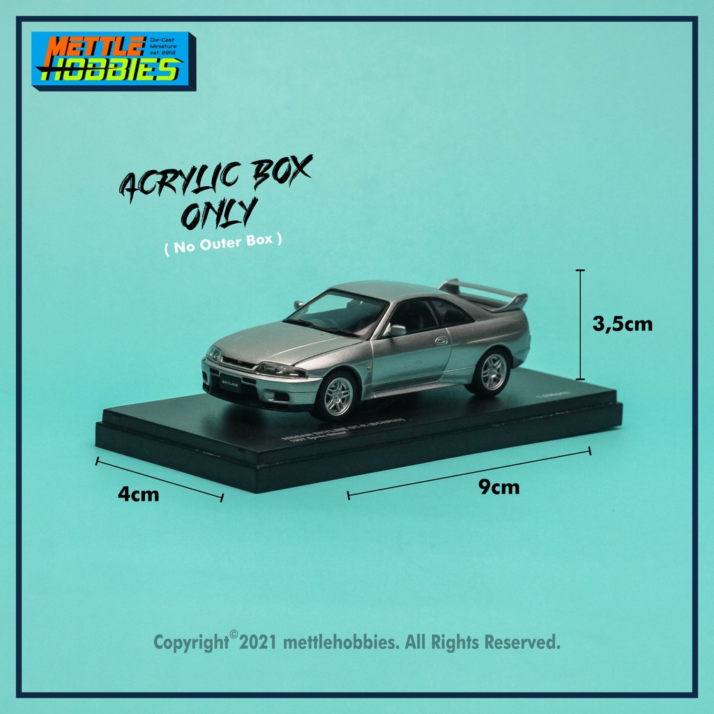 Jual Kyosho Nissan Skyline GTR (BCNR33) Diecast Miniatur Replika Mobil