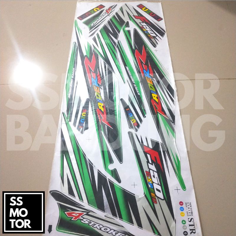 Striping Stripping Thailand Satria 150 FU New Facelift FL / Raider F 150