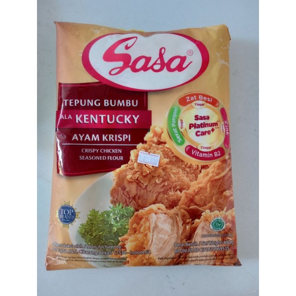 Sasa Tepung Bumbu Ayam Krispi Ala Kentucky /Crispy Chicken Seasoned Flour 1Kg