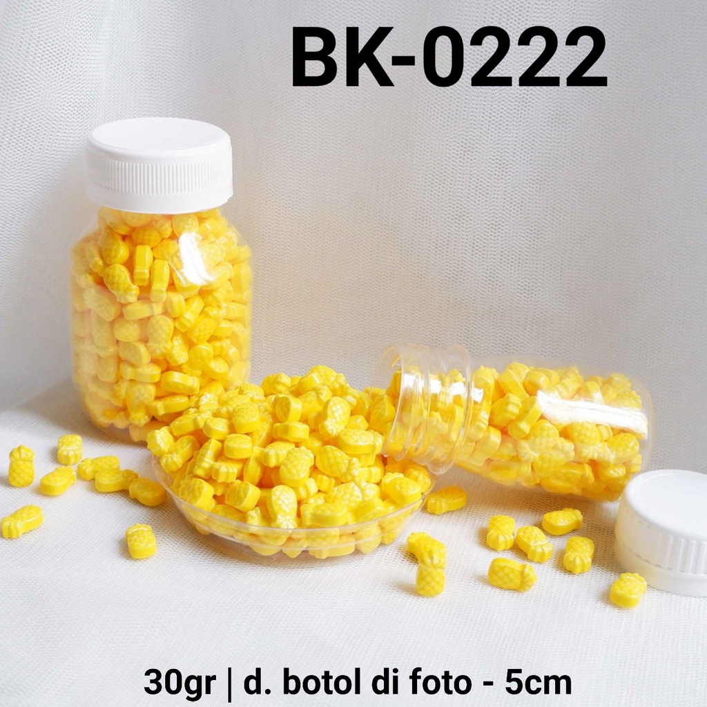 

BK-0222 Sprinkles sprinkle springkel 30gr 30 gram nanas kuning yamama baking grosir murah sprinkles cake dekorasi mutiara trimit decoration story sprinklestory sprinklesstory sprinkle story yamama baking