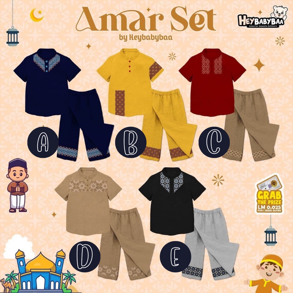 AMAR SET by HEYBABYBAA.ID