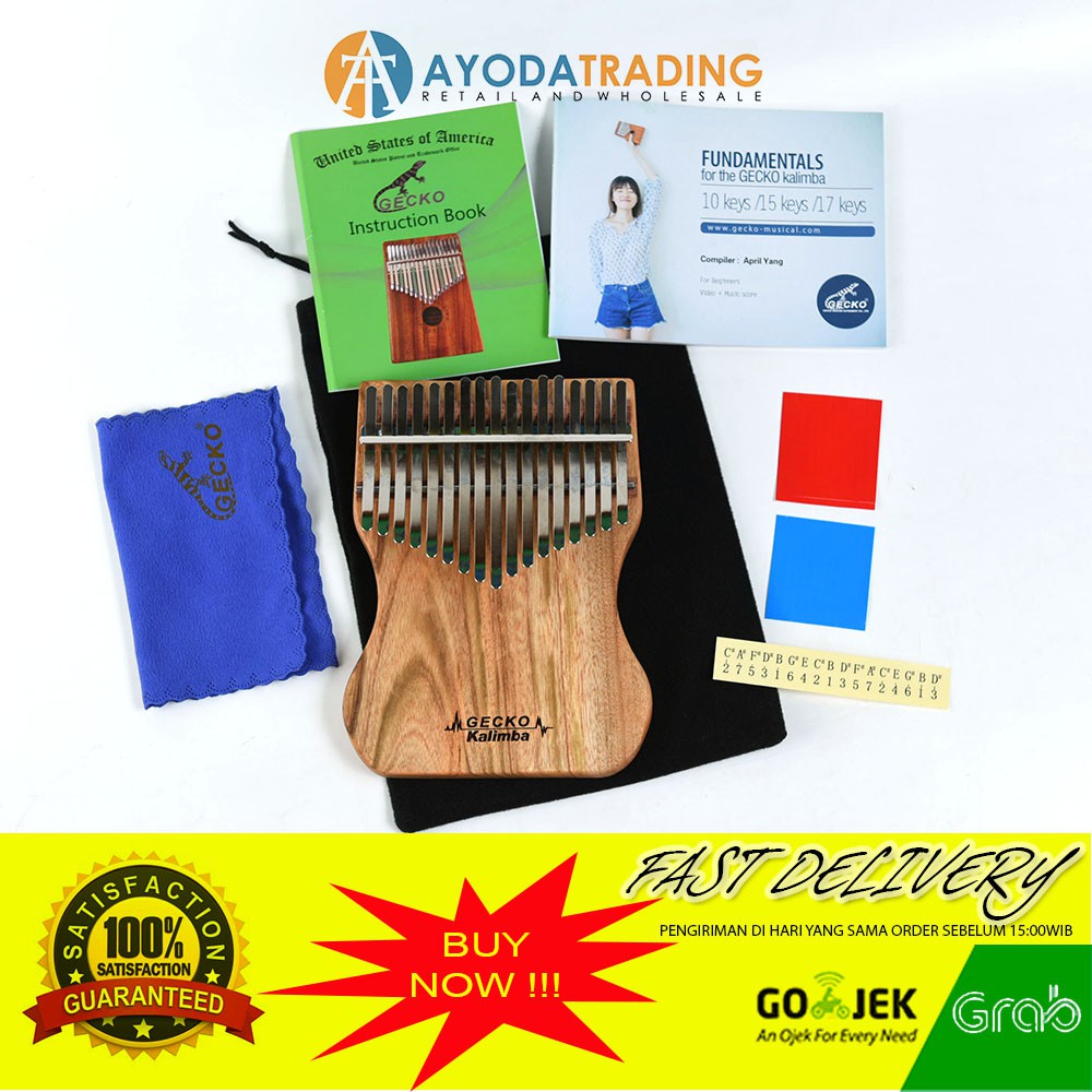 Gecko Kalimba K17CAP Authentic