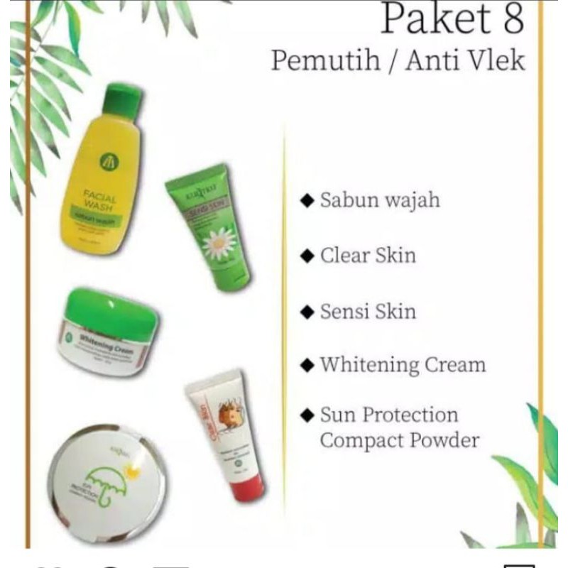 Lis skincare paket pemutih anti flek