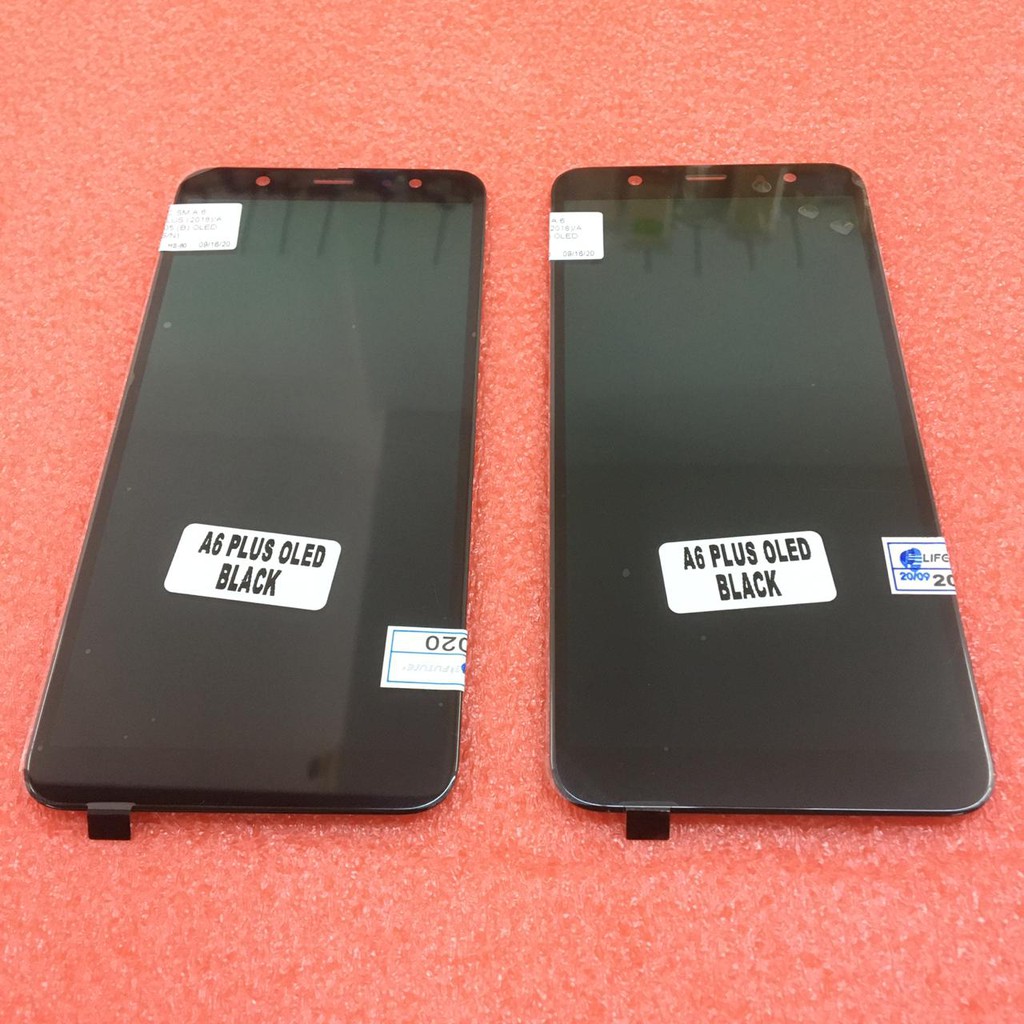 LCD TOUCHSCREEN SAMSUNG A605 / LCD TS SAMSUNG A6 PLUS / A6 PLUS FULLSET OLED