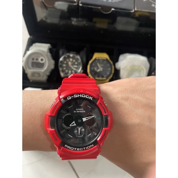 G-Shock GA-201RD-4ACR/GshockGA201