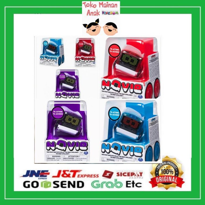 Mainan Anak Robot Interactive Novie bot spin master