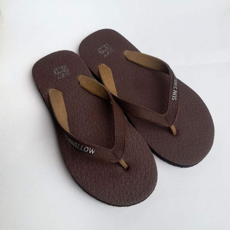 Sandal jepit pria sun swallow wave trek 10 10.5 11 original