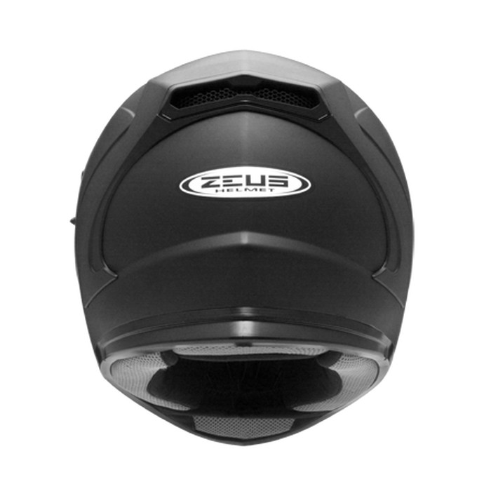 Helm Zeus ZS813 Matt Black Fullface Double Visor