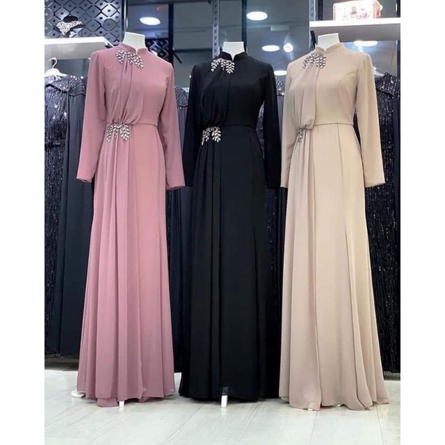 Dress Ceruty mix Payet diamond