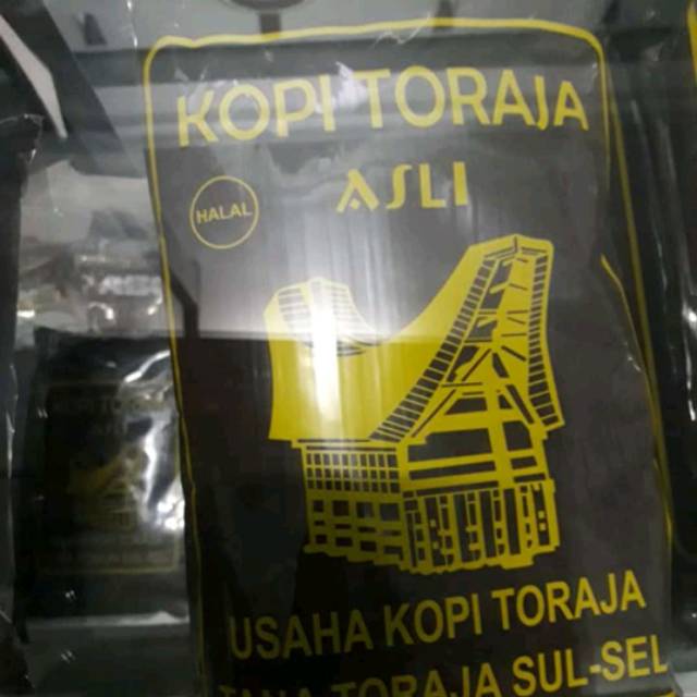 

Kopi bubuk asli Toraja 100% Halal