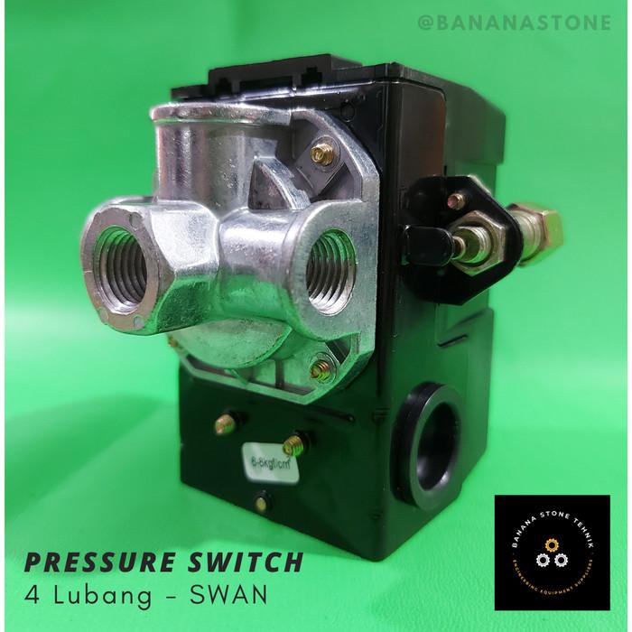 Kompresor | Pressure Switch Swan Otomatis Kompresor Portable 1/4 Hp