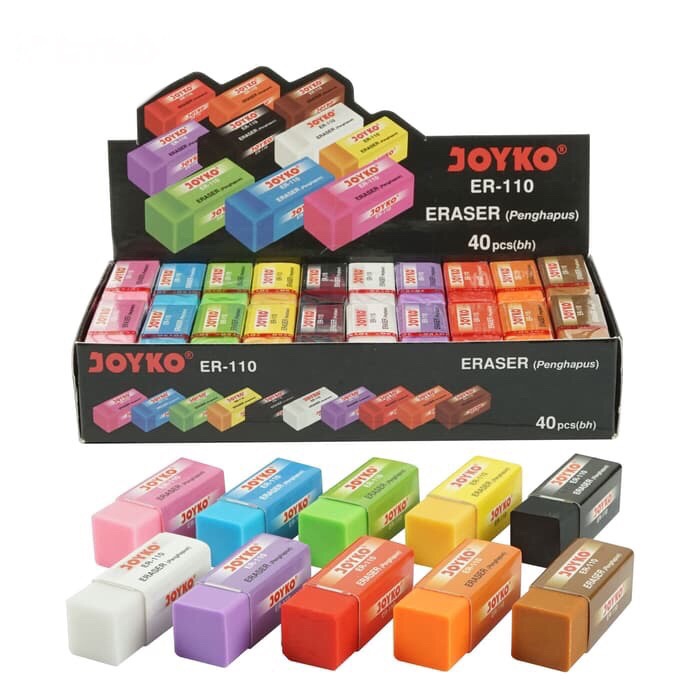 

Produk Unggulan Eraser / Penghapus Joyko Er-110 / 1 Box Isi 40 Pcs Terbatas