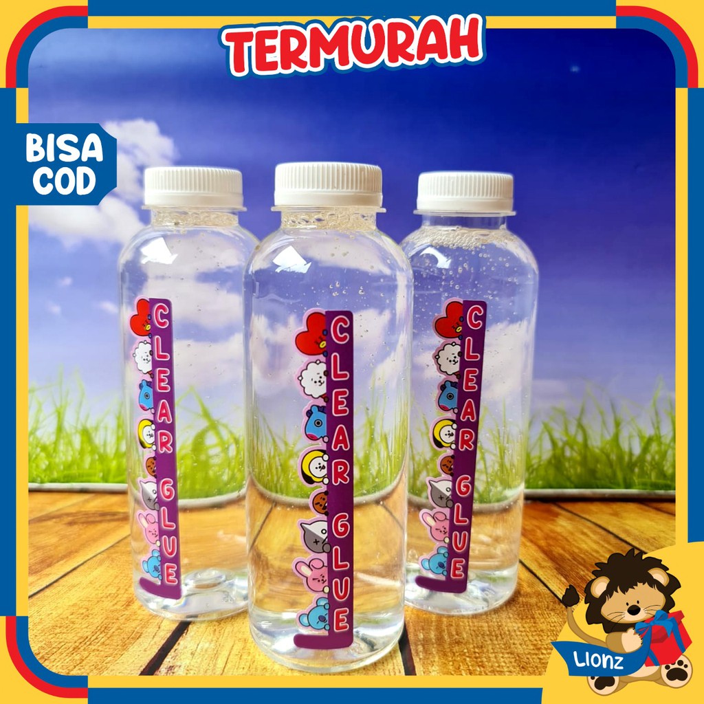 Super Clear Glue / bahan slime