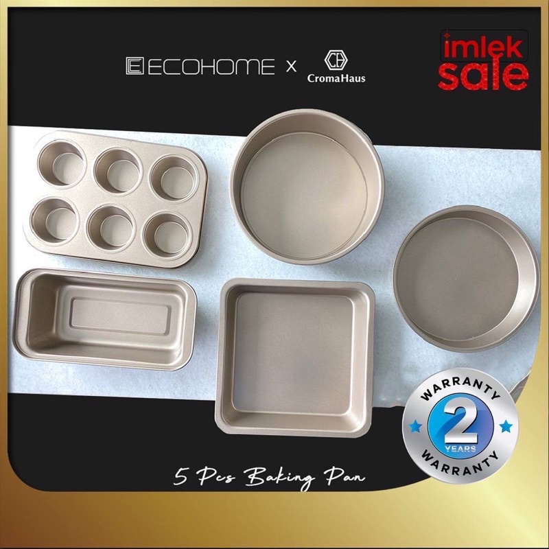 ECOHOME BAKING PAN CROMAHAUSE 5in1