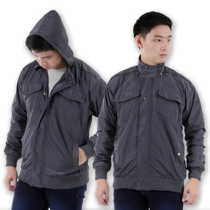 Jaket Parka Pria ( Hijau Army ) Hitam Parka Skin Aftersix Jaket Parka Pri X1F9  V55S6  Jaket Hoodie