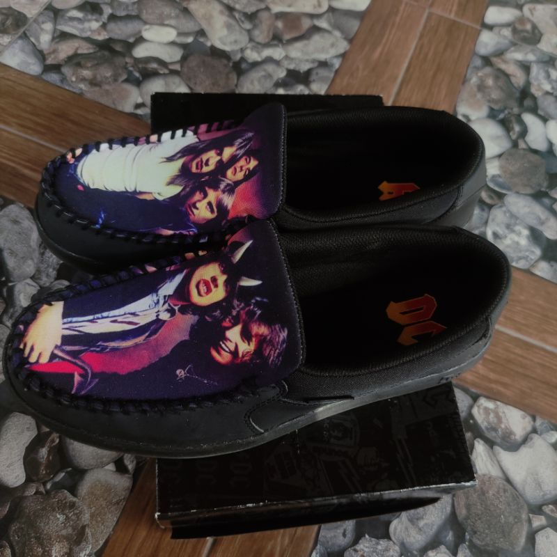 ACDC X DC shoes series DC Villain 2 original band merch jajan rock official merch second
