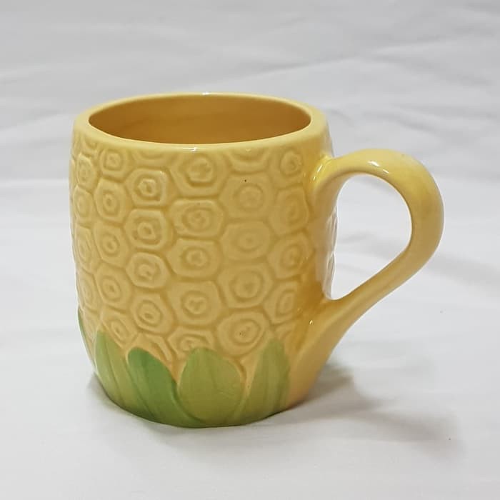 Cangkir Nanas Keramik / Mug Nanas Keramik
