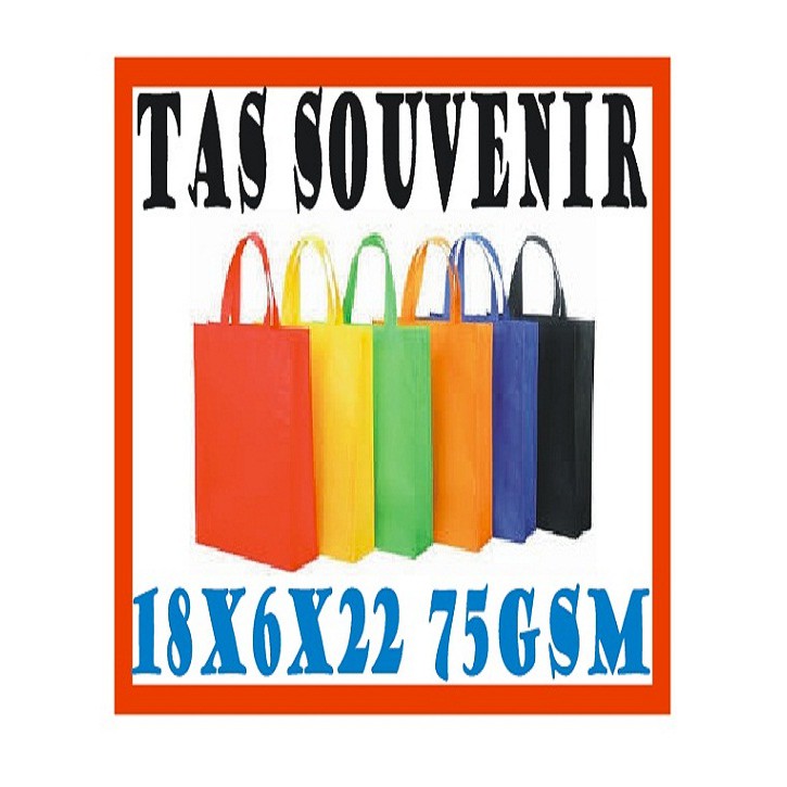 

Tas Godie Bag Souvenir Unik Cowok Cewek Ulang Tahun Pernikahan Polos 18x6x22