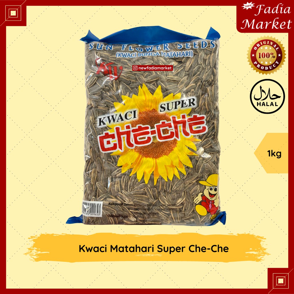 

Kwaci Super Bunga Matahari Che-Che 1kg