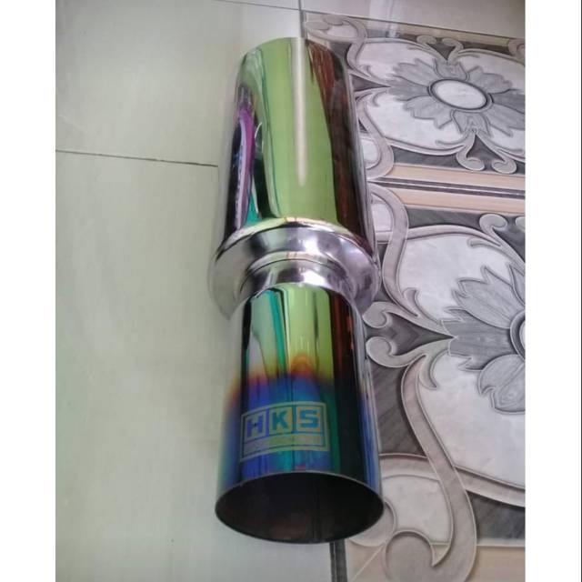 Knalpot mobil HKS blue power