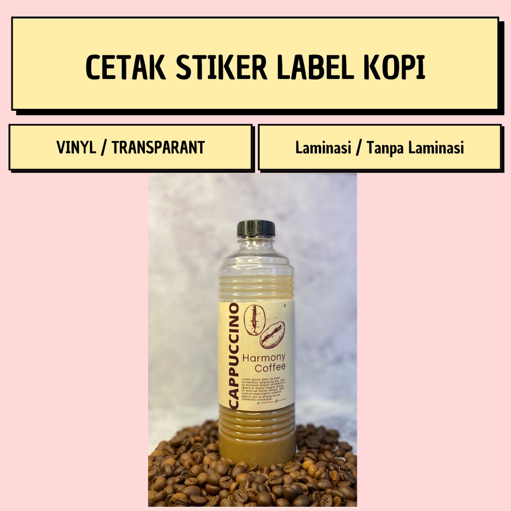 

Stiker Label Kopi Anti Air