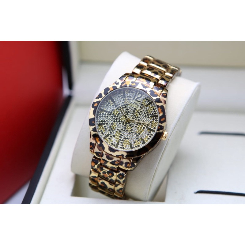 JAM TANGAN WANITA guess LEOPARD