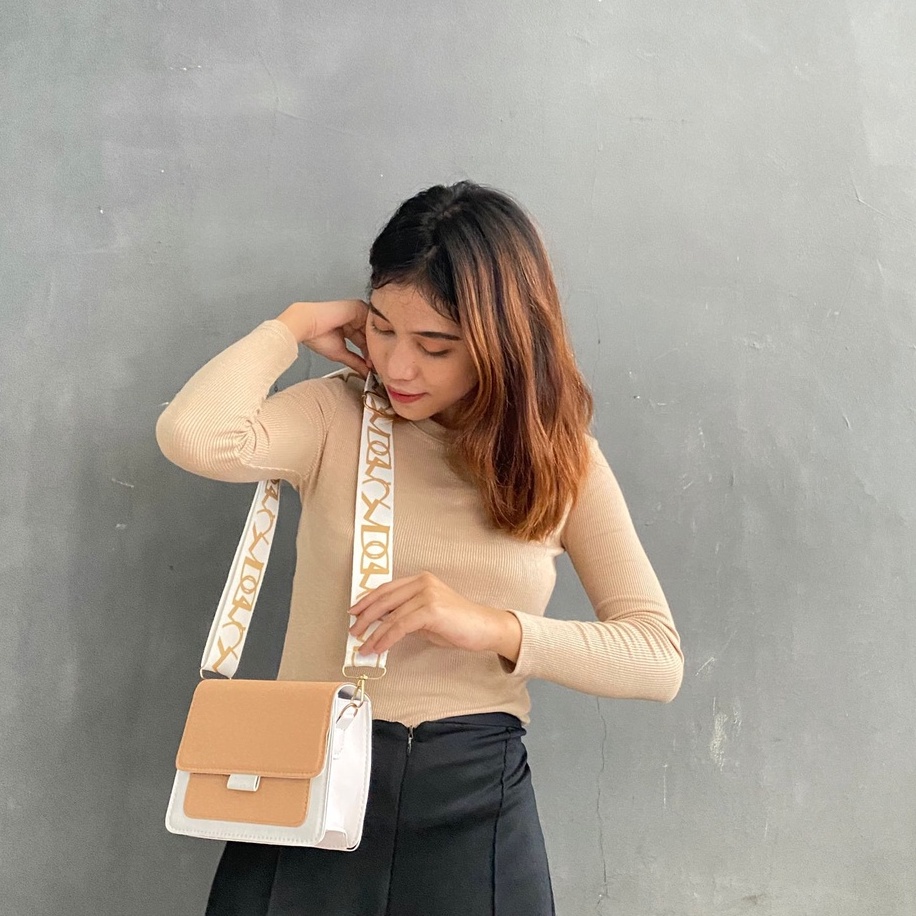 Tas Fashion Selempang Kulit Wanita Import Nagita Bag