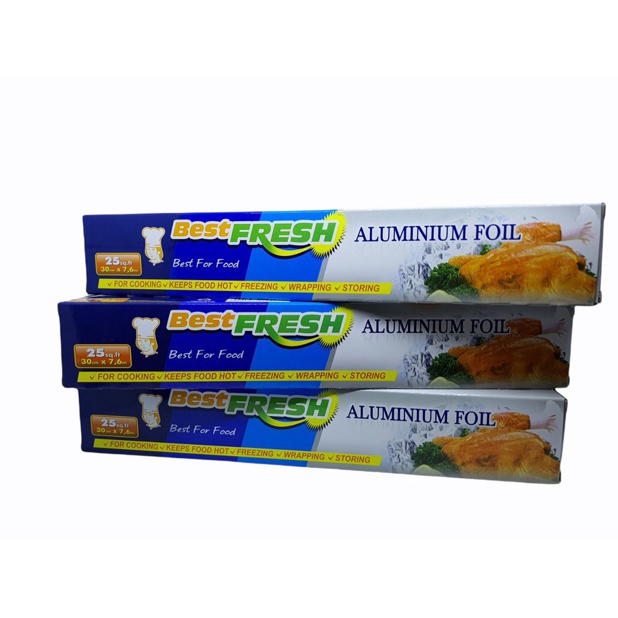 Best fresh Aluminium Foil For Food 30cmx7,6m bestfresh