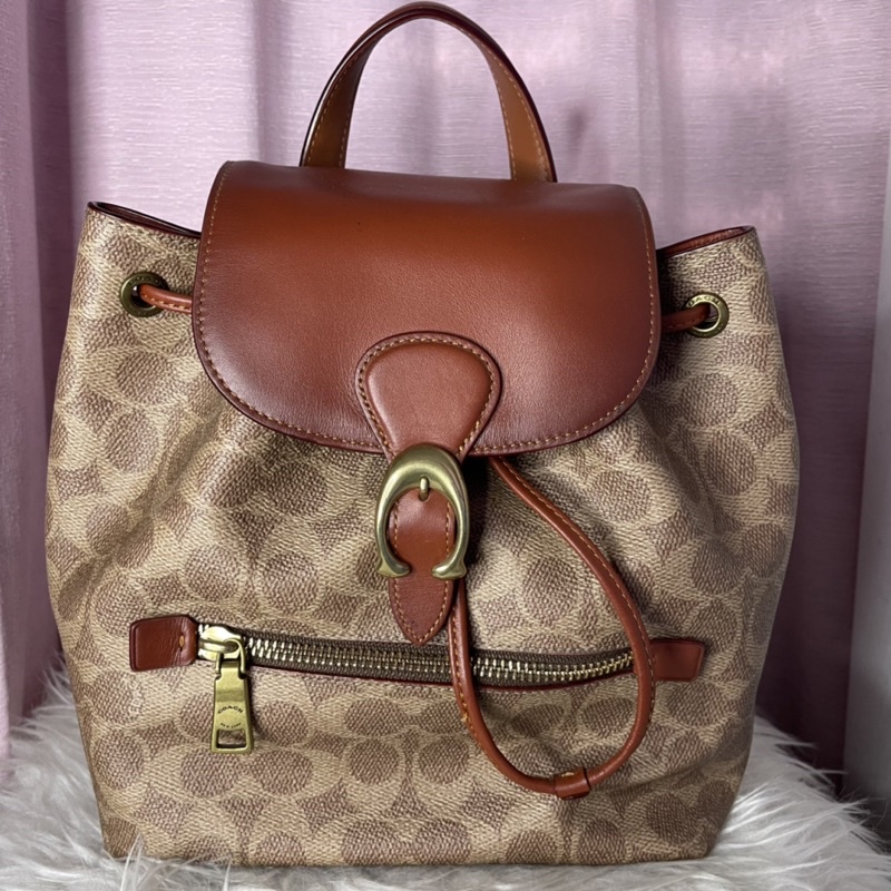 [preloved] Coach Evie Backpack Authentic Original Butik Boutique Indonesia Tas Ransel Wanita Backpac