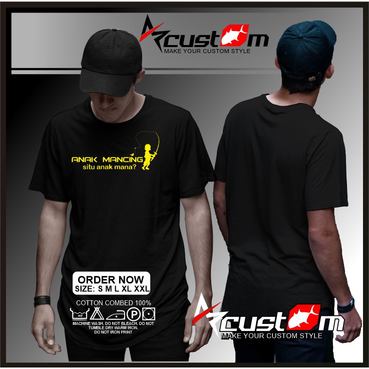 Kaos Anak mancing By ap custom