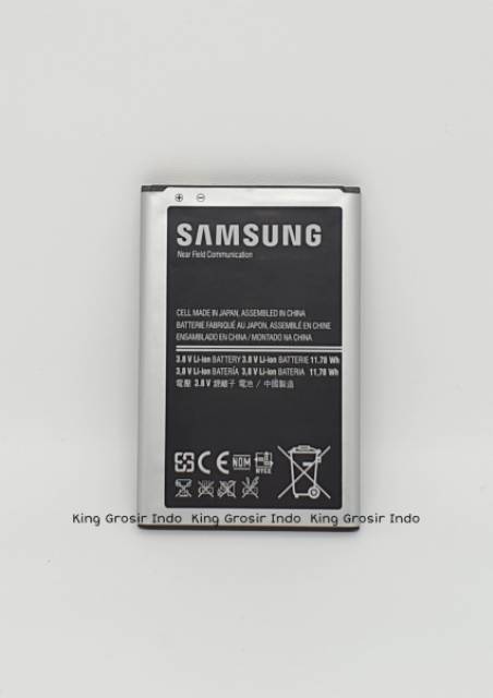 Baterai Samsung Galaksi Note3 Neo N750 N7500 Original SEIN 100% Battery Batere Batre Note 3 Neo